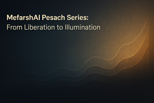 Pesach Series: From Liberation to Illumination